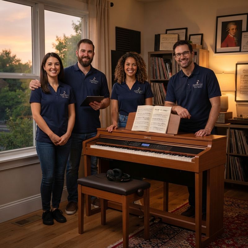 KEYIVOX instruments in a home practice room