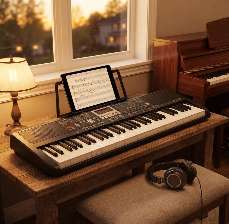 61-Key Keyboard NM-8601 on a table